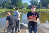 Рыбалка на частном озере — карп, линь, лещ, щука, стерлядь. Бесплатно при аренде беседки