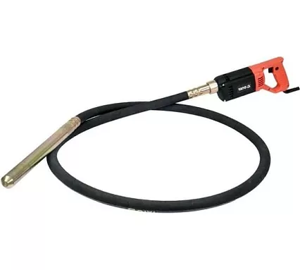 Глубинный вибратор для бетона Yato 1200 Вт