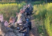 Квадроциклы 300 и 500 куб.см — одноместный и двухместный. Поездки по бездорожью 12–15 км