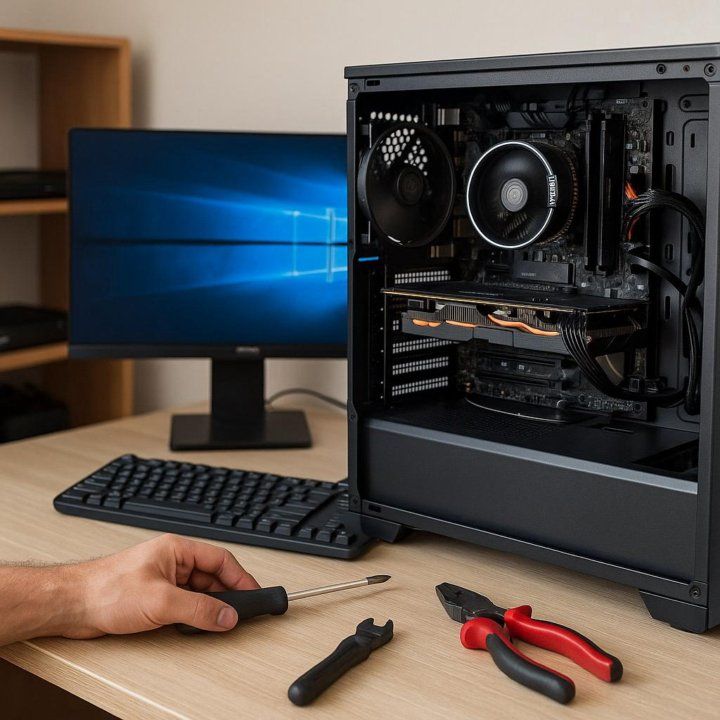 Настройка, ремонт и сборка компьютеров в Светлом — установка Windows, чистка от пыли, апгрейд