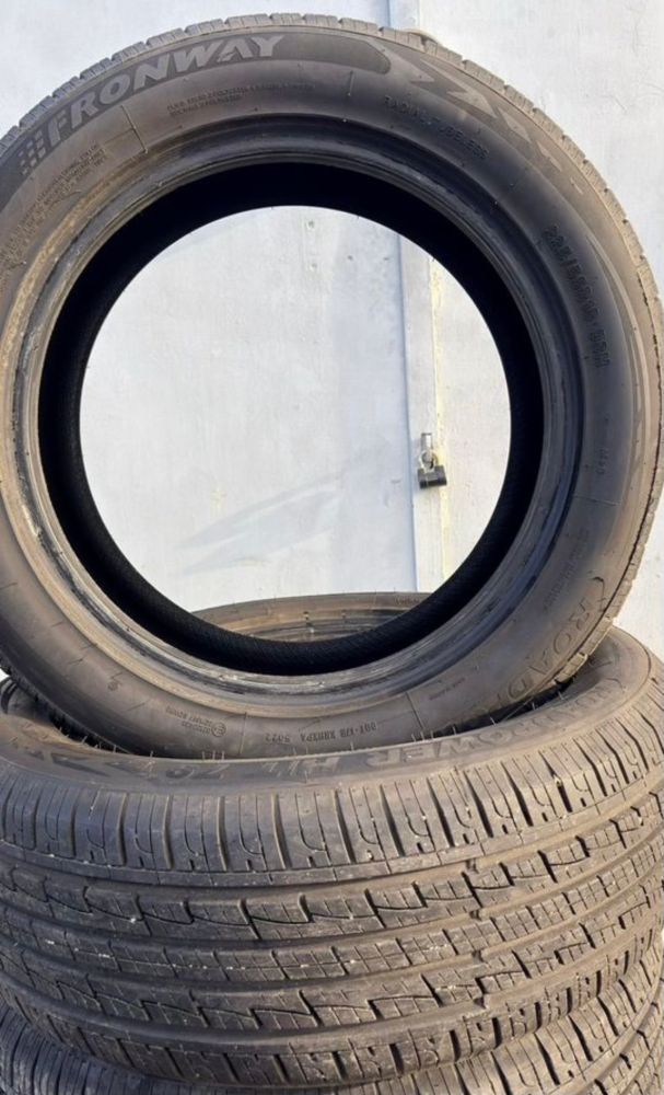 Продам летние шины, fronway roadpower, 225/55 r18 в отличном состоянии