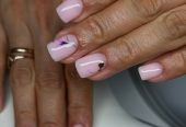 Комбинированный маникюр с укреплением гелем – ищу моделей!