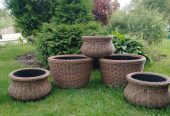 Продам кашпо из ротанга, объём от 12л. до 60л.