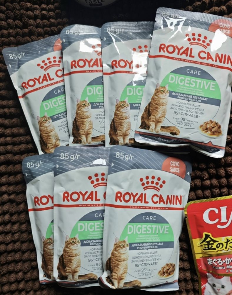 Продам корм Royal Canin Digestive 7 шт