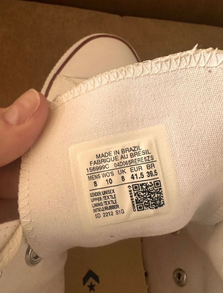 Продаю кеды convers женские, 41,5 размер