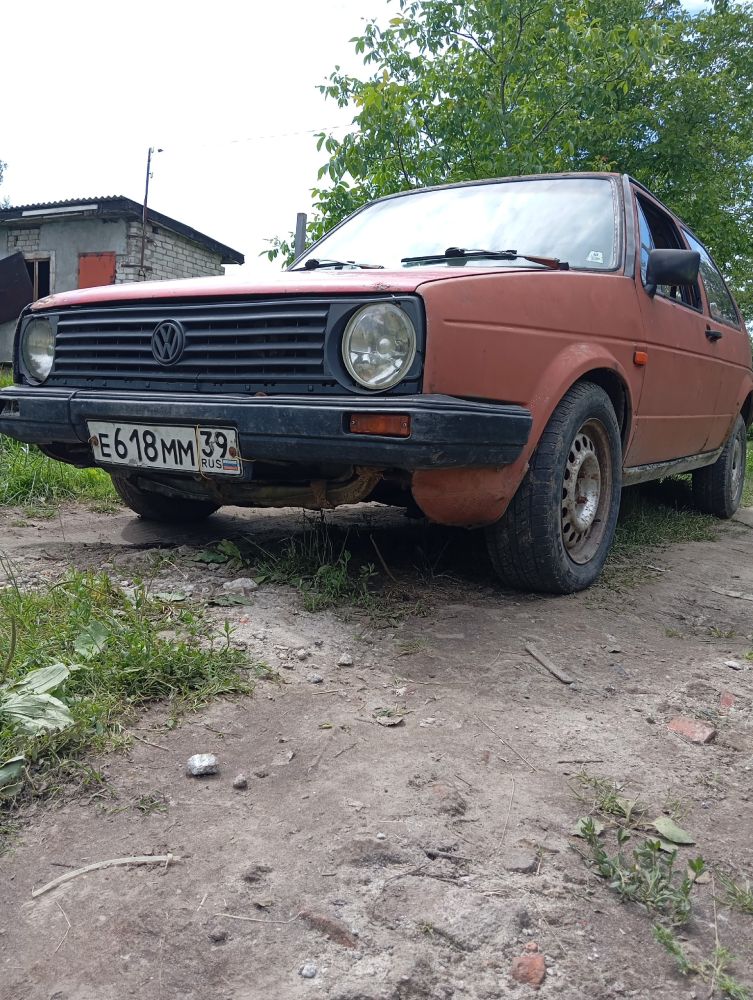 Гольф 2.,1.6. дизель на ходу с документами