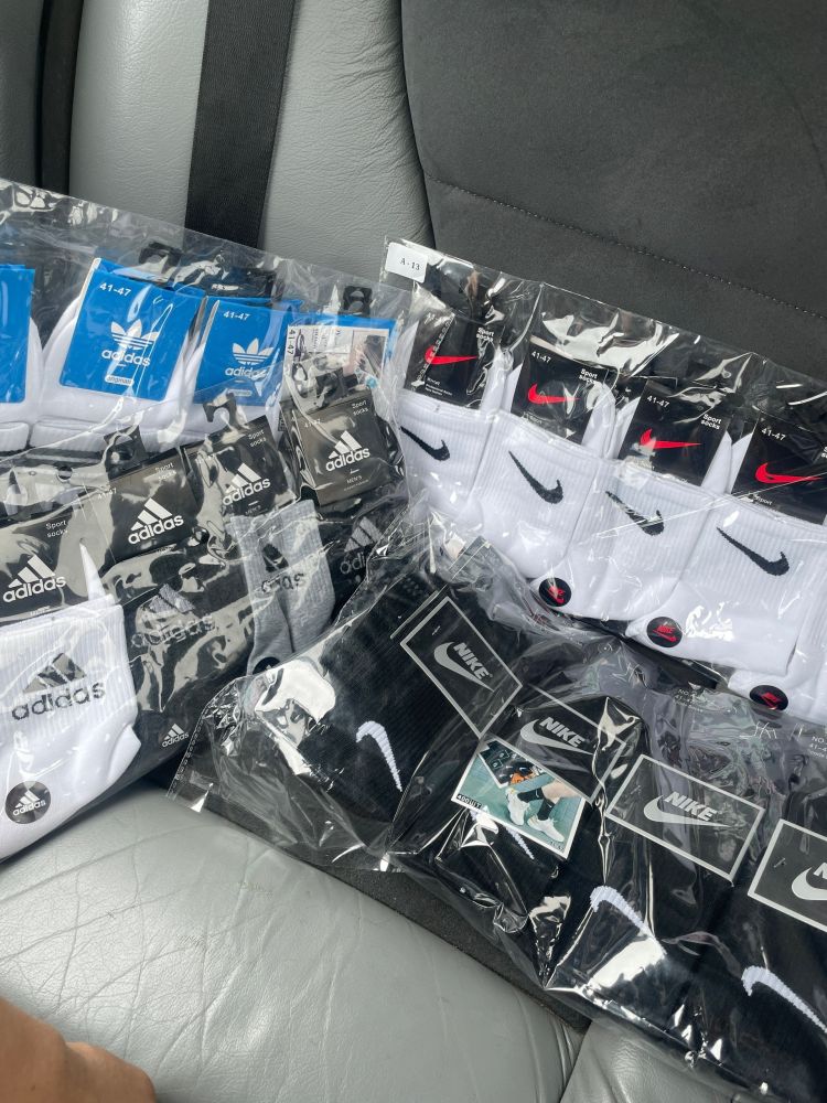 Продам носки Adidas и Nike ,производство Турция