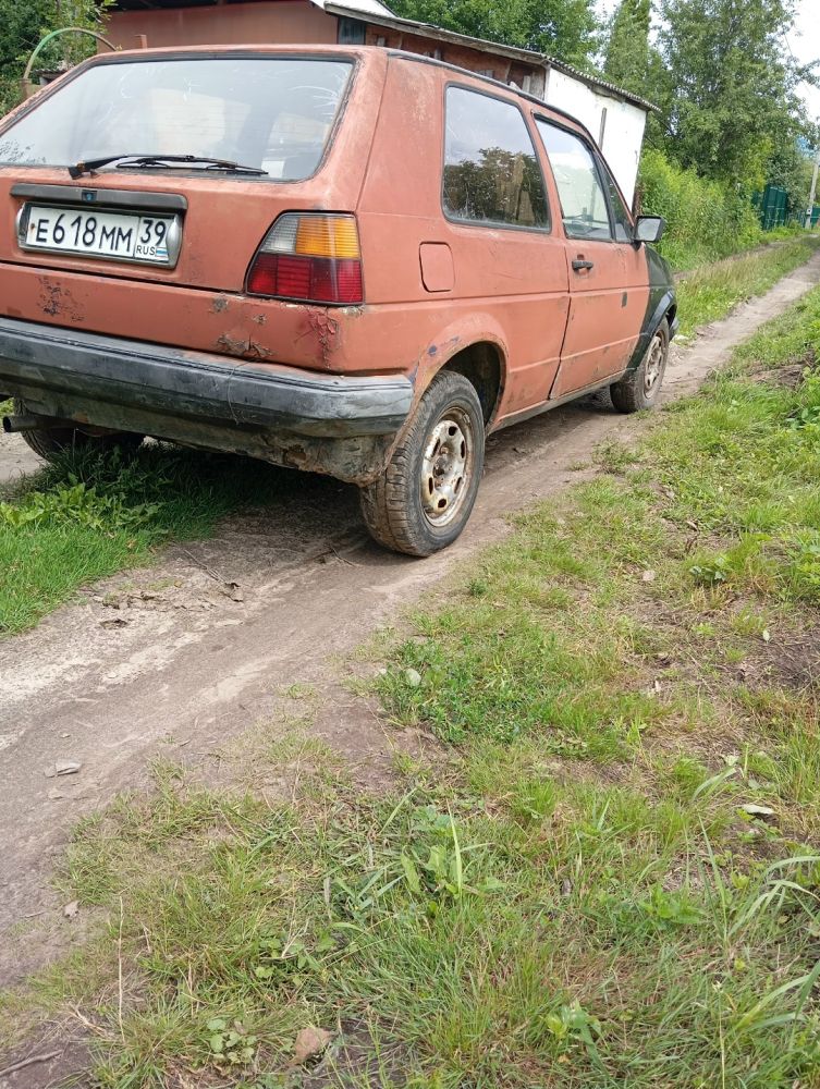 Гольф 2.,1.6. дизель на ходу с документами