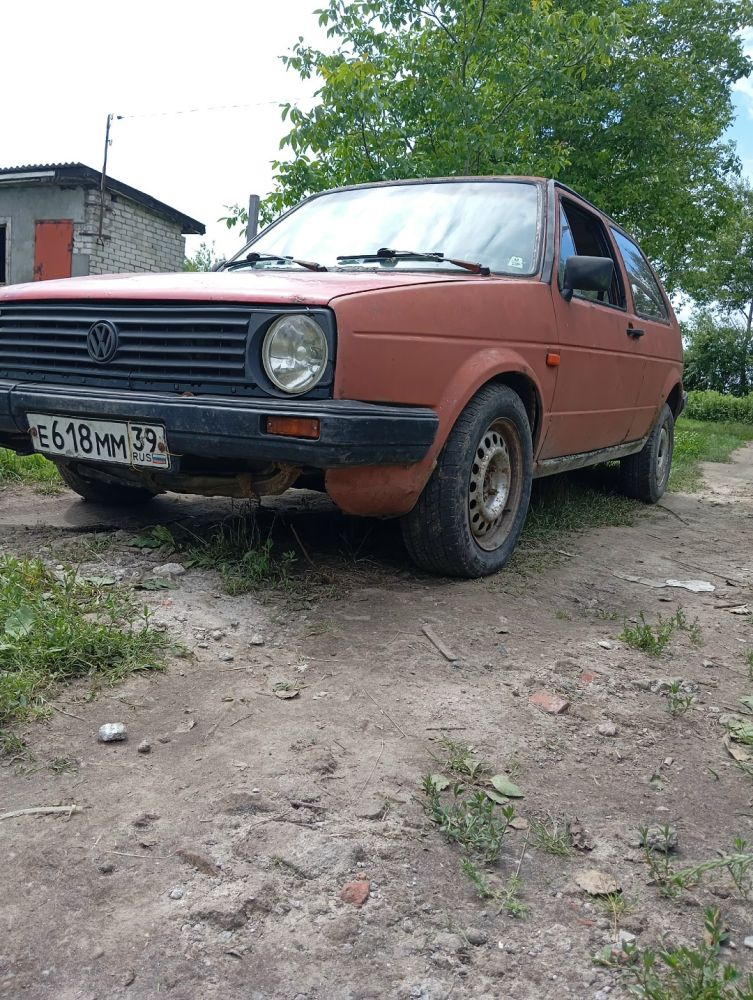 Гольф 2.,1.6. дизель на ходу с документами