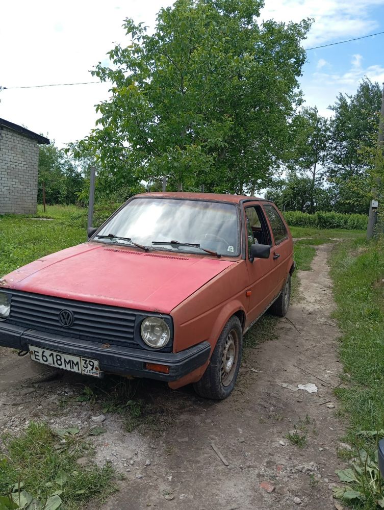Гольф 2.,1.6. дизель на ходу с документами