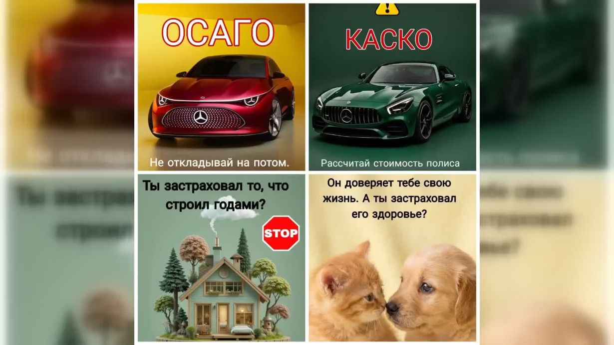 Страховой агент. ОСАГО, КАСКО, страхование квартир и домов, Ипотека, ДМС, защита от НС/клещей.