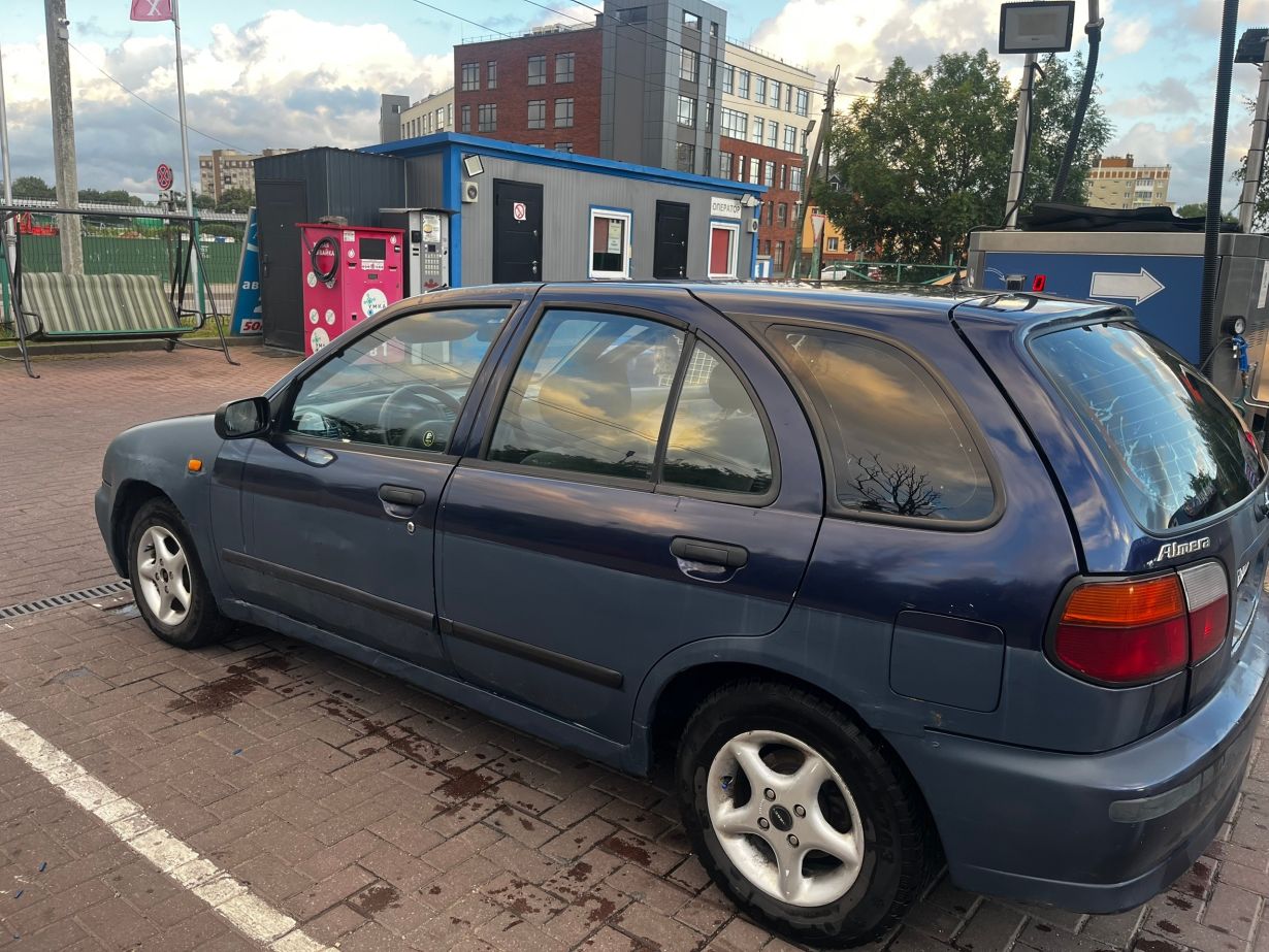 Nissan Almera N15, 1997 год, 1.4 бензин