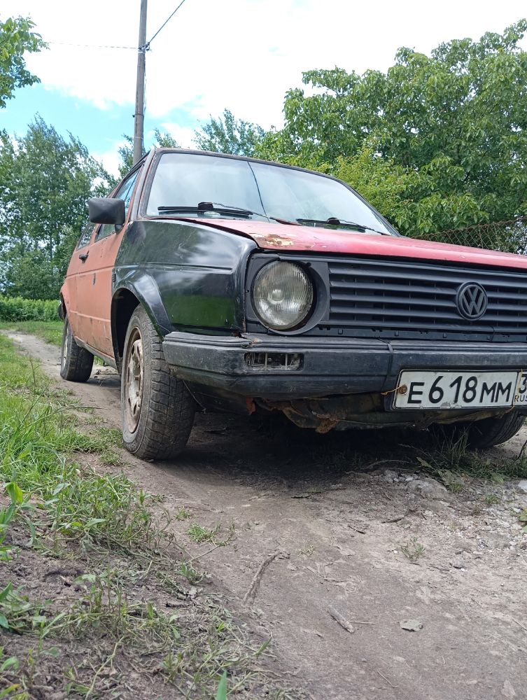 Гольф 2.,1.6. дизель на ходу с документами