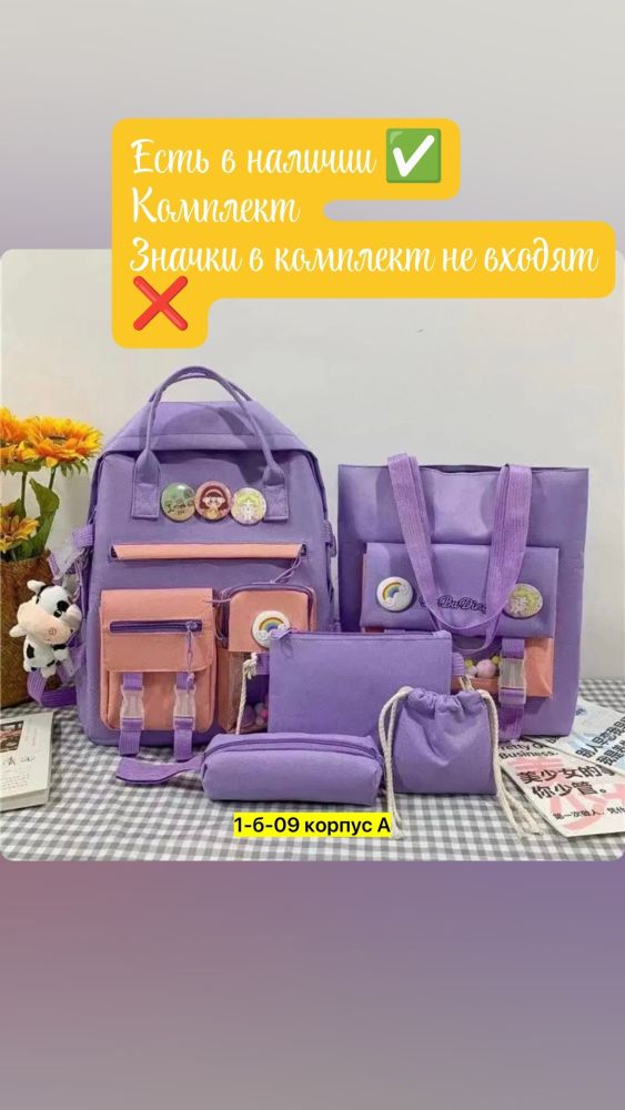 Рюкзаки, портфели