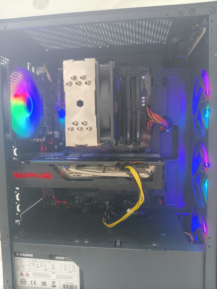 На продаже ПК, Ryzen 5 1600x, rx5600xt 6gb, 16gb ddr4