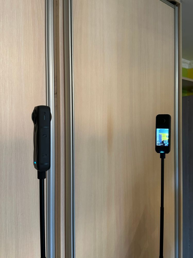 Панорамная экшен-камера Insta360 X5 с увеличенной матрицей 1/1,28 дюйма
