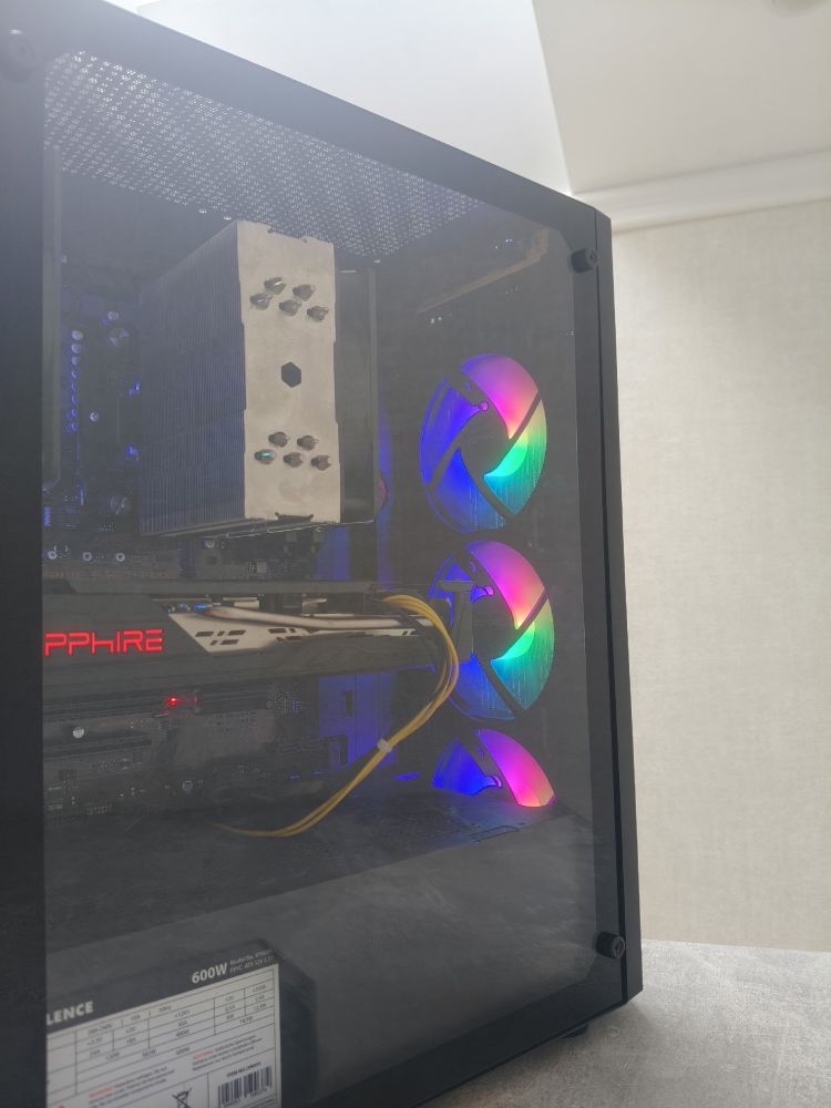 На продаже ПК, Ryzen 5 1600x, rx5600xt 6gb, 16gb ddr4