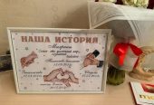 Семейные постеры с ручками детей, вашими именами и датами рождения