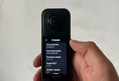 Панорамная экшен-камера Insta360 X5 с увеличенной матрицей 1/1,28 дюйма