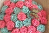 Продам букеты из атласных роз (ручной работы)