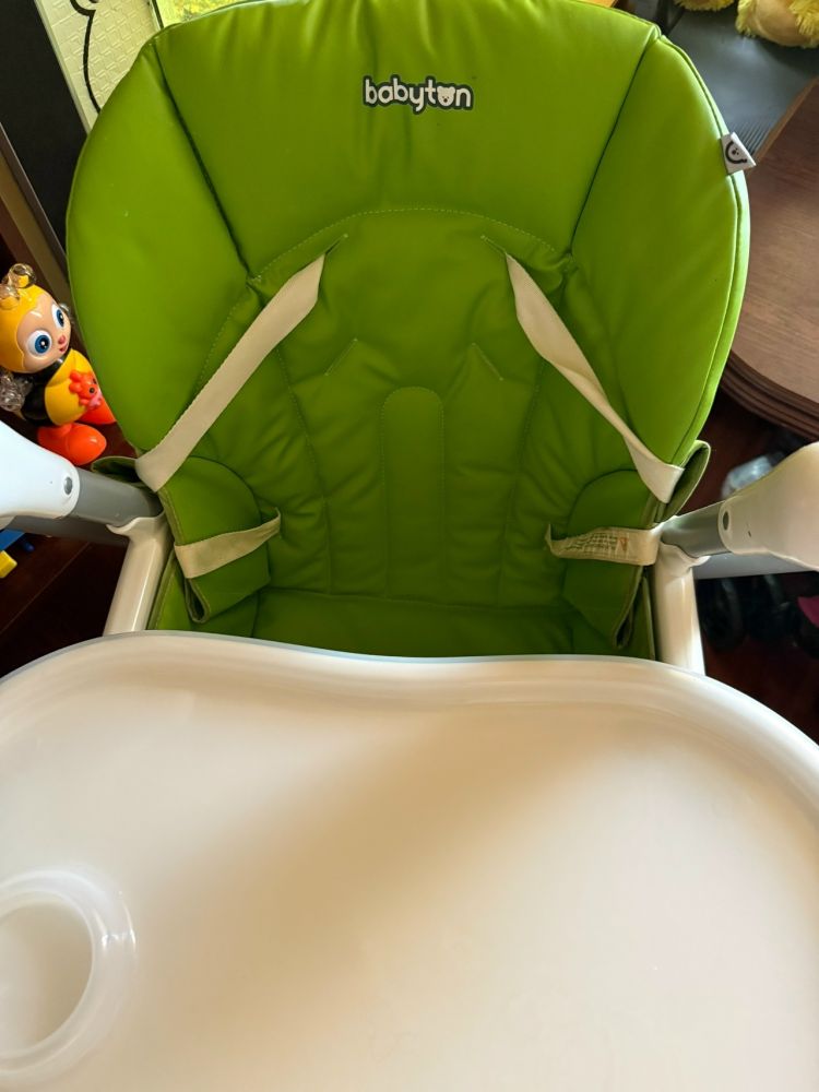 Продам стульчик-качели Babyton 2в1 Green с пультом Д/У