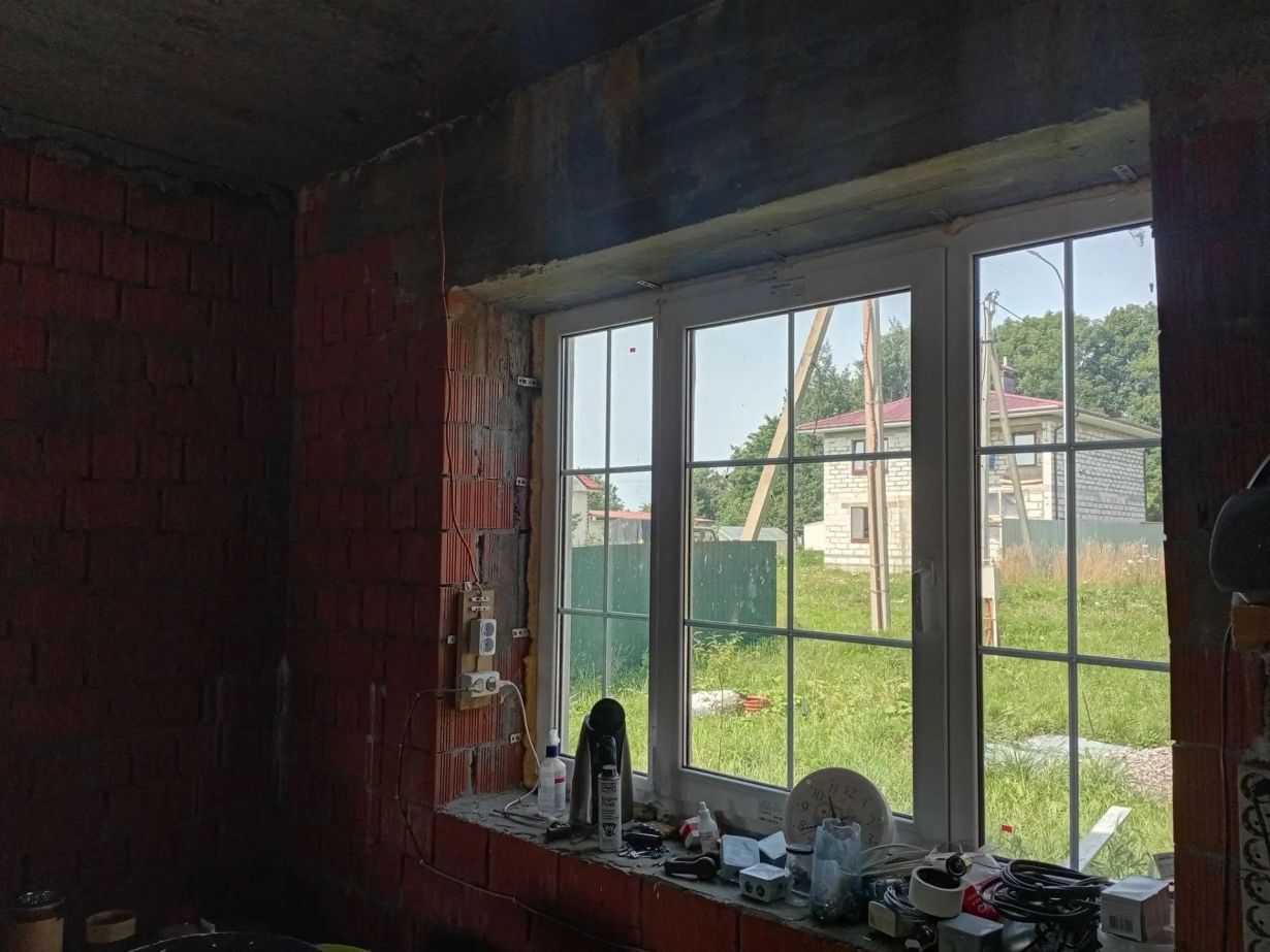 Продаётся дача: недостроенный дом в посёлке Кумачево Зеленоградского района