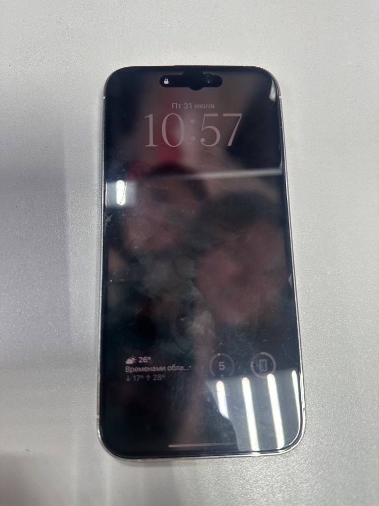 iPhone 14 Pro Max. Не работает боковая кнопка, разбито заднее стекло