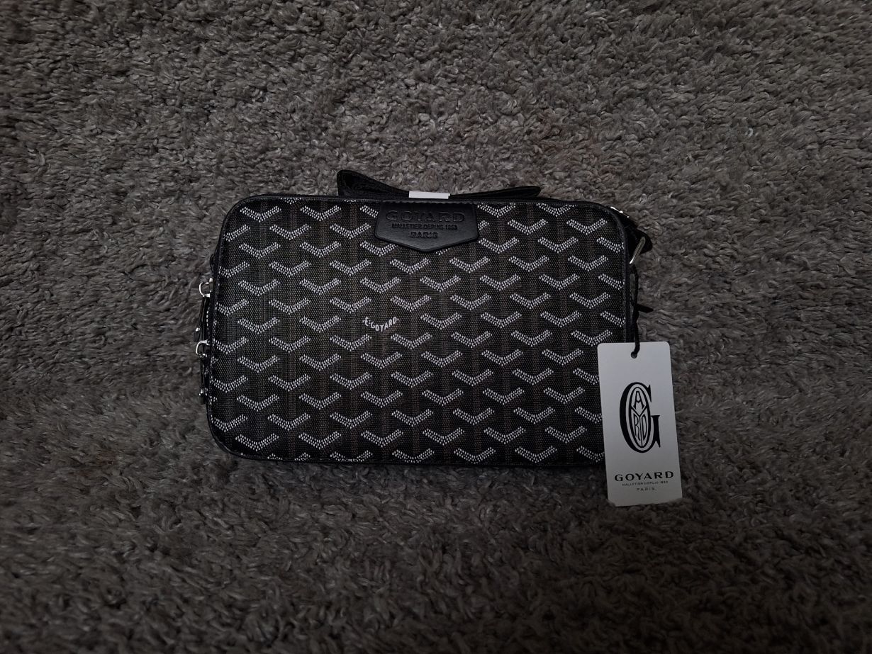 Сумка Goyard чёрного цвета