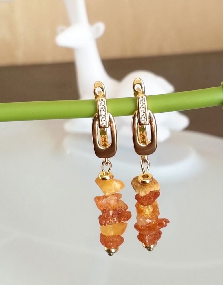 Серьги с натуральными камнями, красный агат, янтарь, сахарный синий кварц, бирюза, чёрная лава, родонит, малахит, турмалин, нефрит