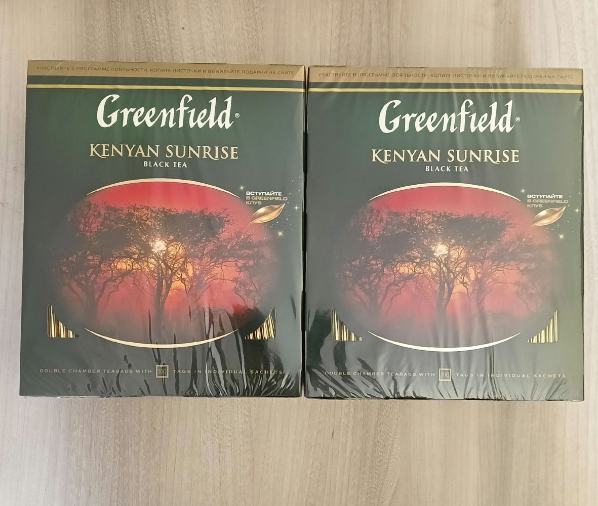 Чай Greenfield 100 пакетиков