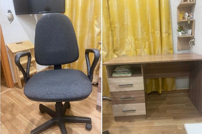 Продается письменный стол вместе с креслом