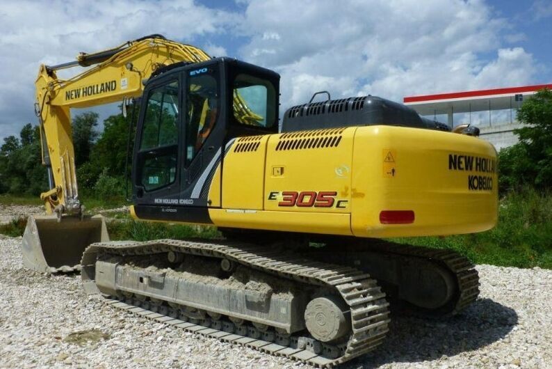 Запасные части экскаваторов New Holland