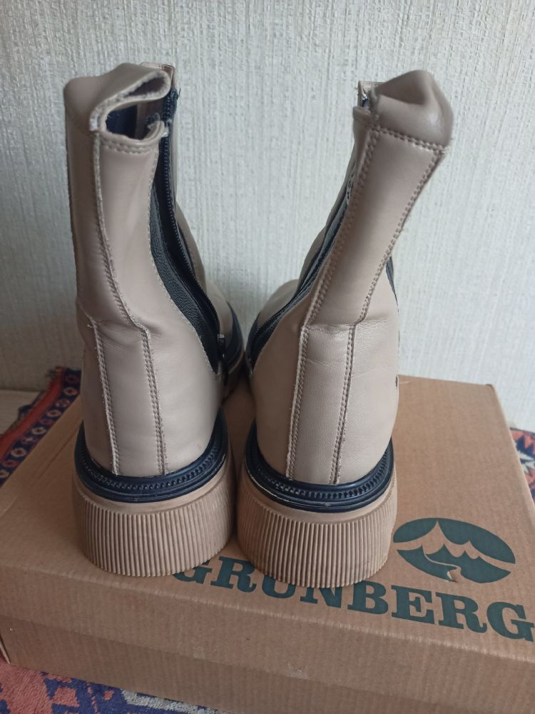 Полусапоги Р.40-41(кожа)